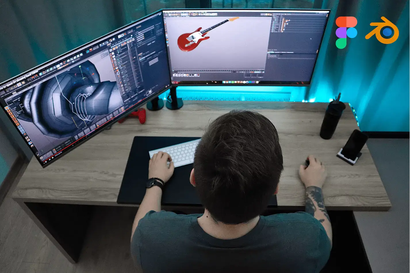 Blender : Design 3D Illustrasition